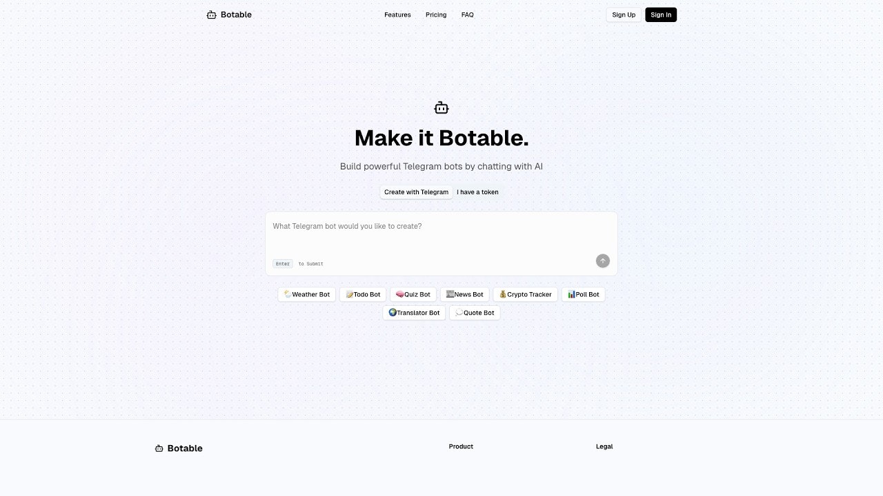 Botable gallery image
