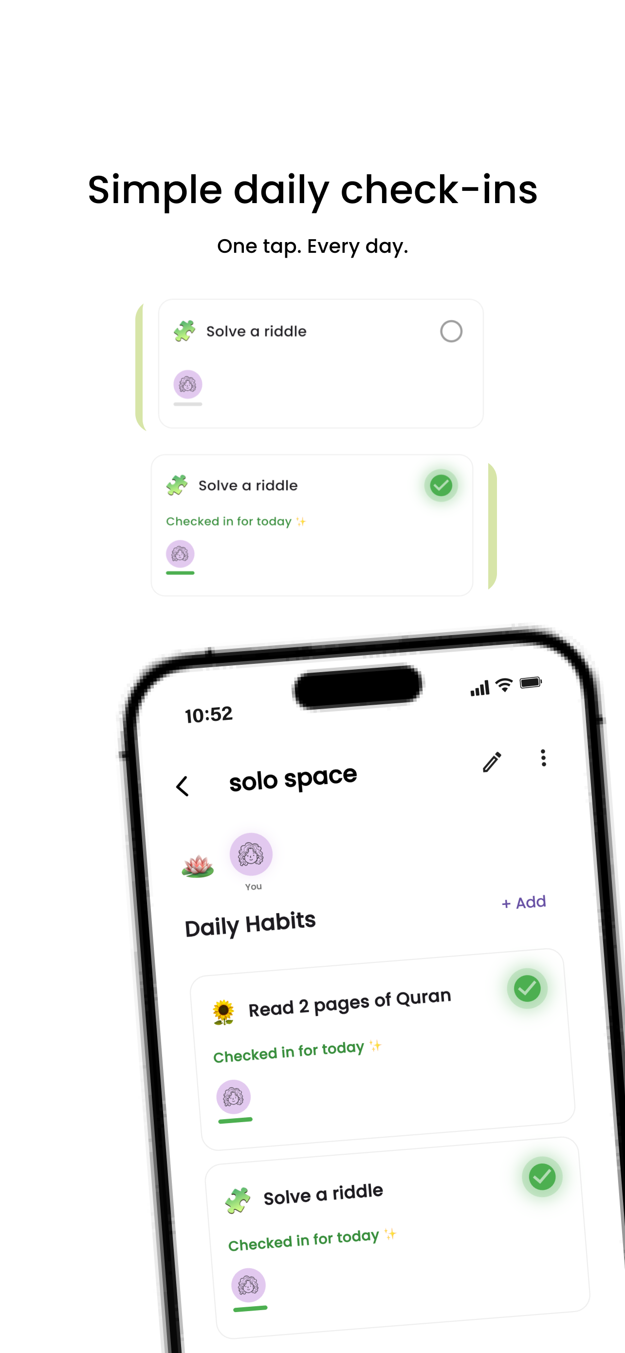 Bond - Group Habit Tracker gallery image