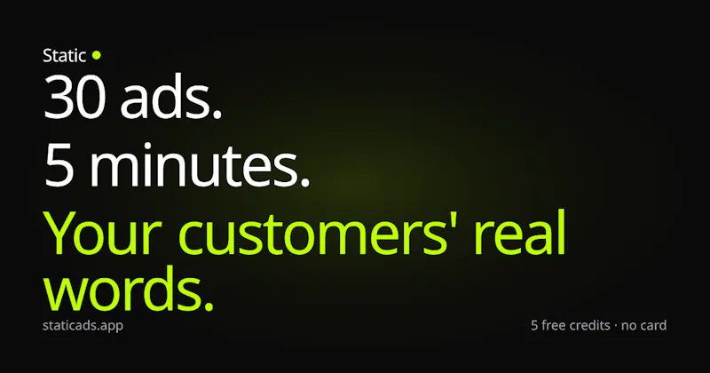 Static Ads screenshot 1