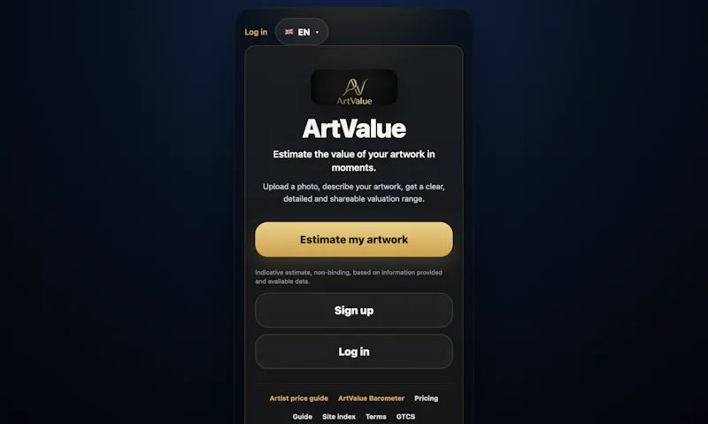 ArtValue screenshot 2