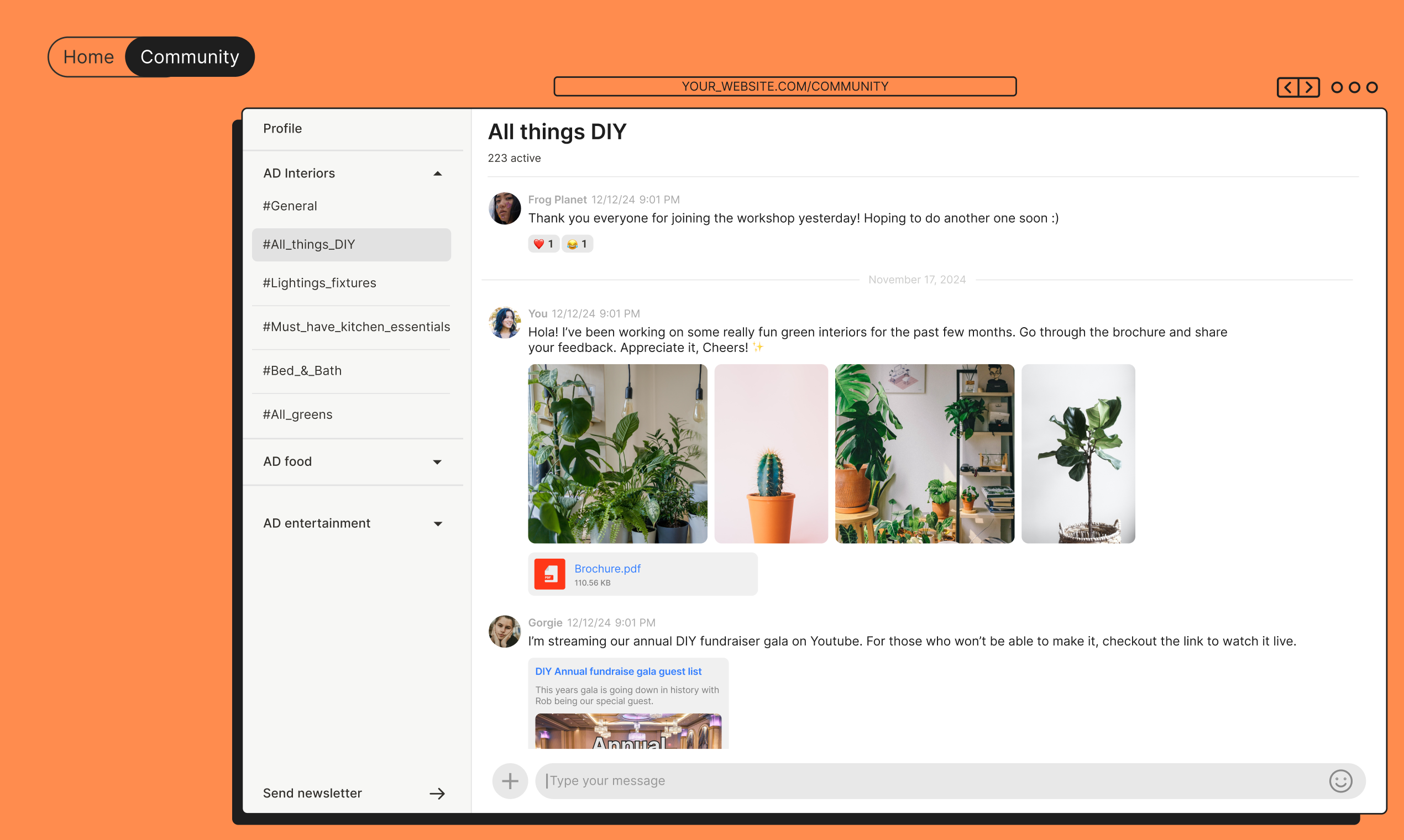Média Channels.social - Votre communauté intégrée directement à l'intérieur de votre produit 3
