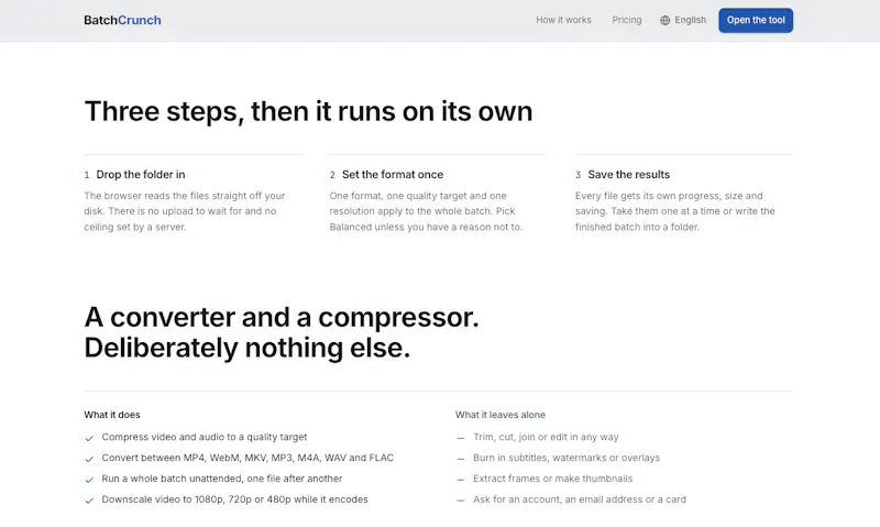 BatchCrunch screenshot 4