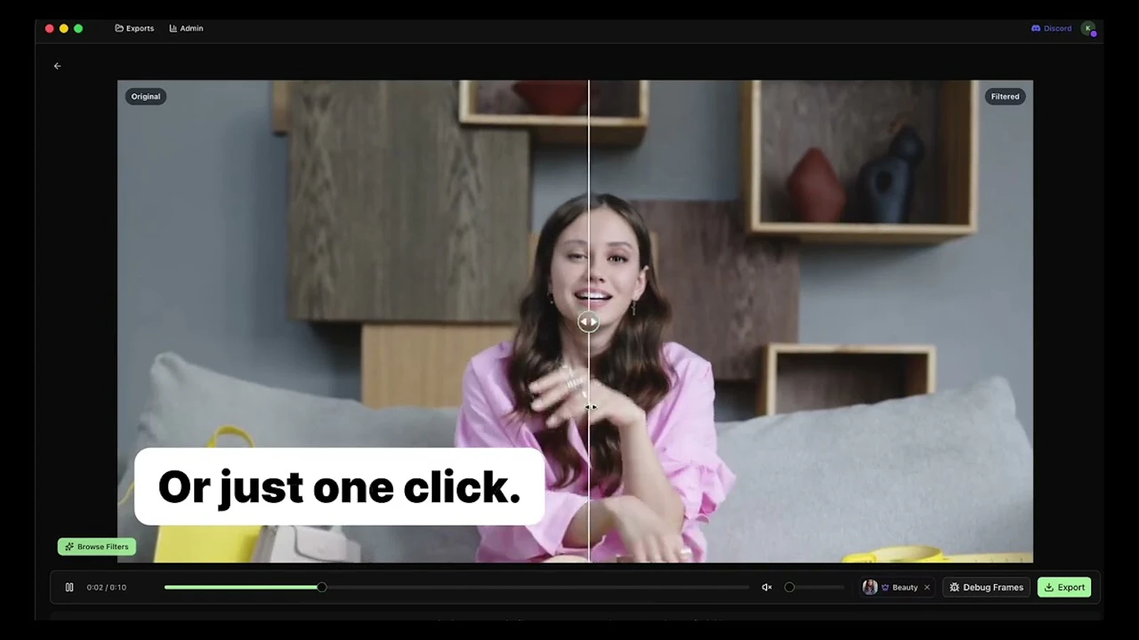 Filterbloom screenshot 1 (video preview)