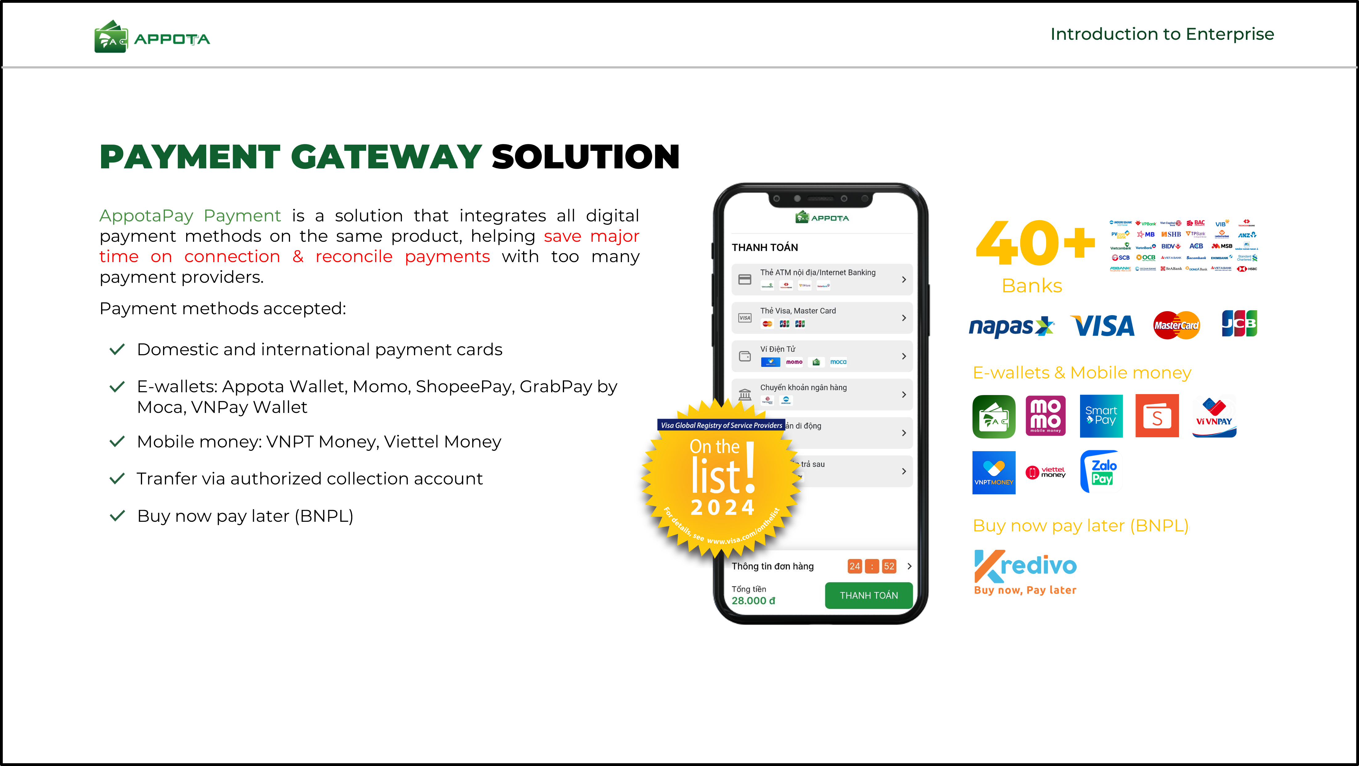 وسائط appotapay - حلول الدفع الأمثل لفيتنام 2
