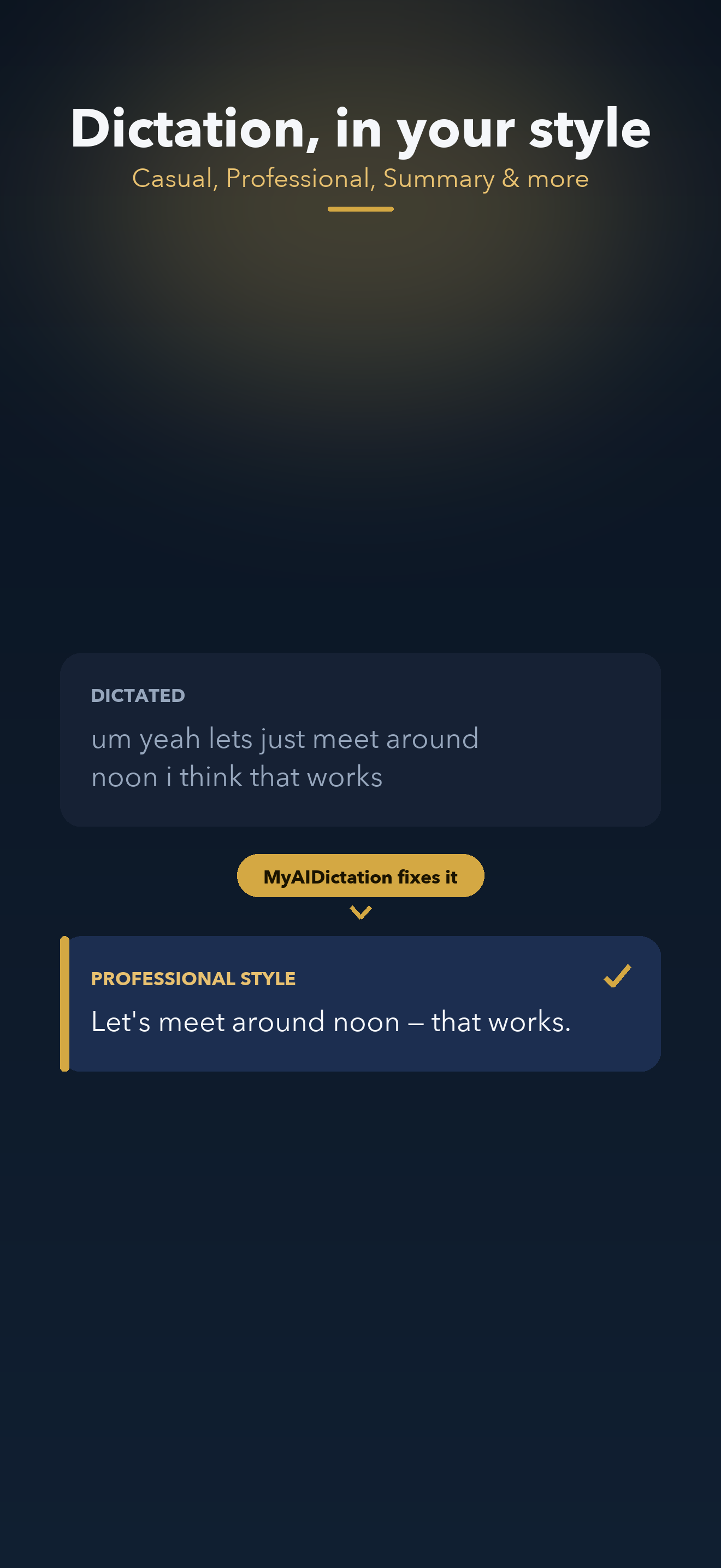 MyAIDictation gallery image