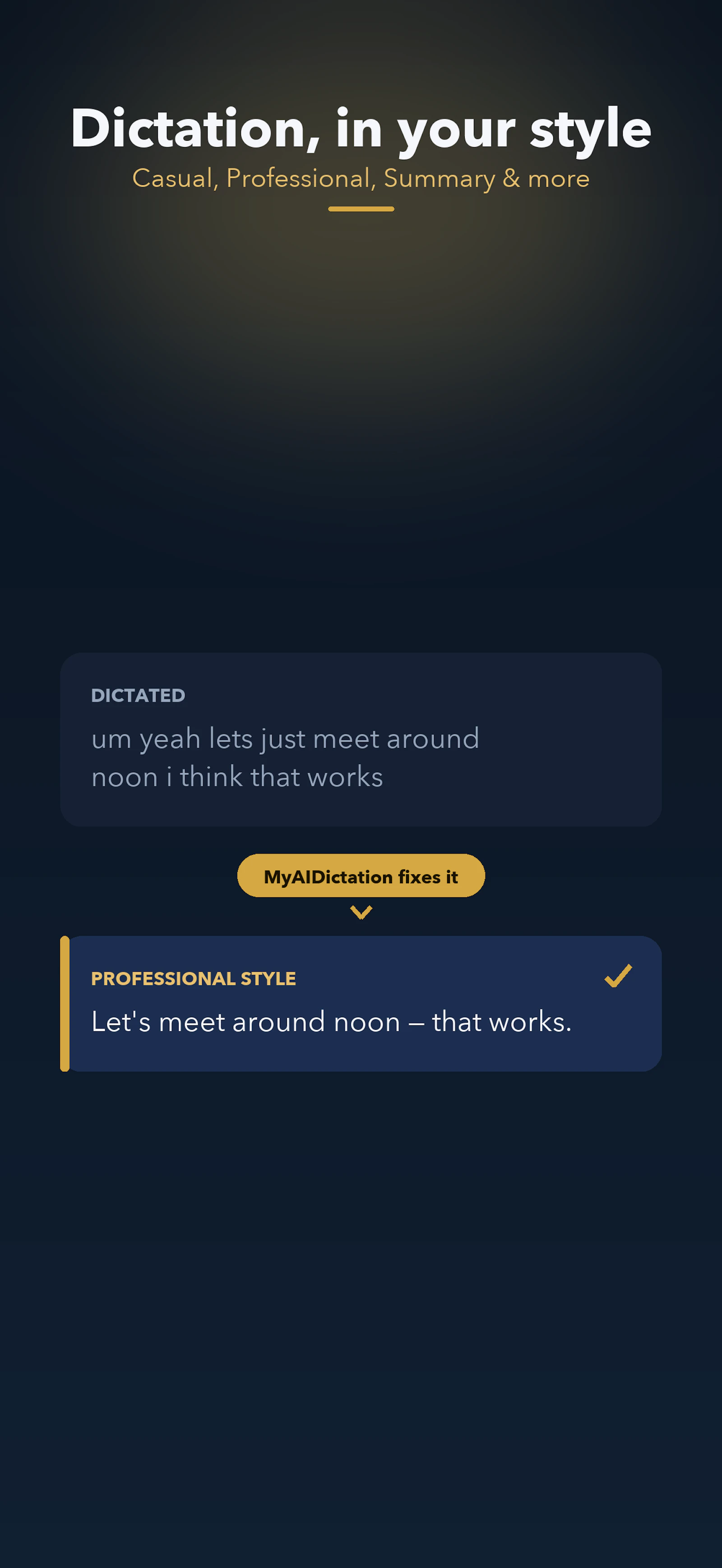 MyAIDictation screenshot 3