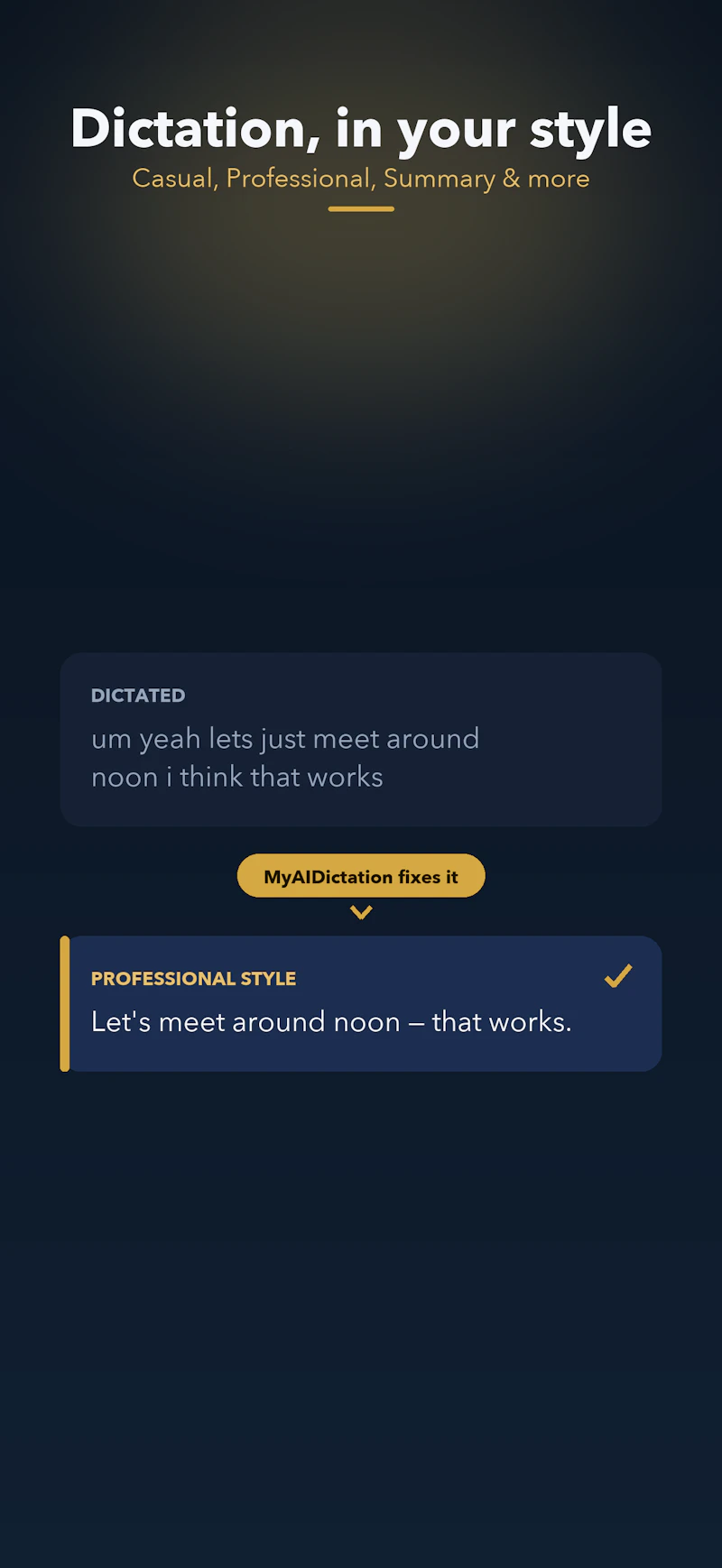 MyAIDictation screenshot 3