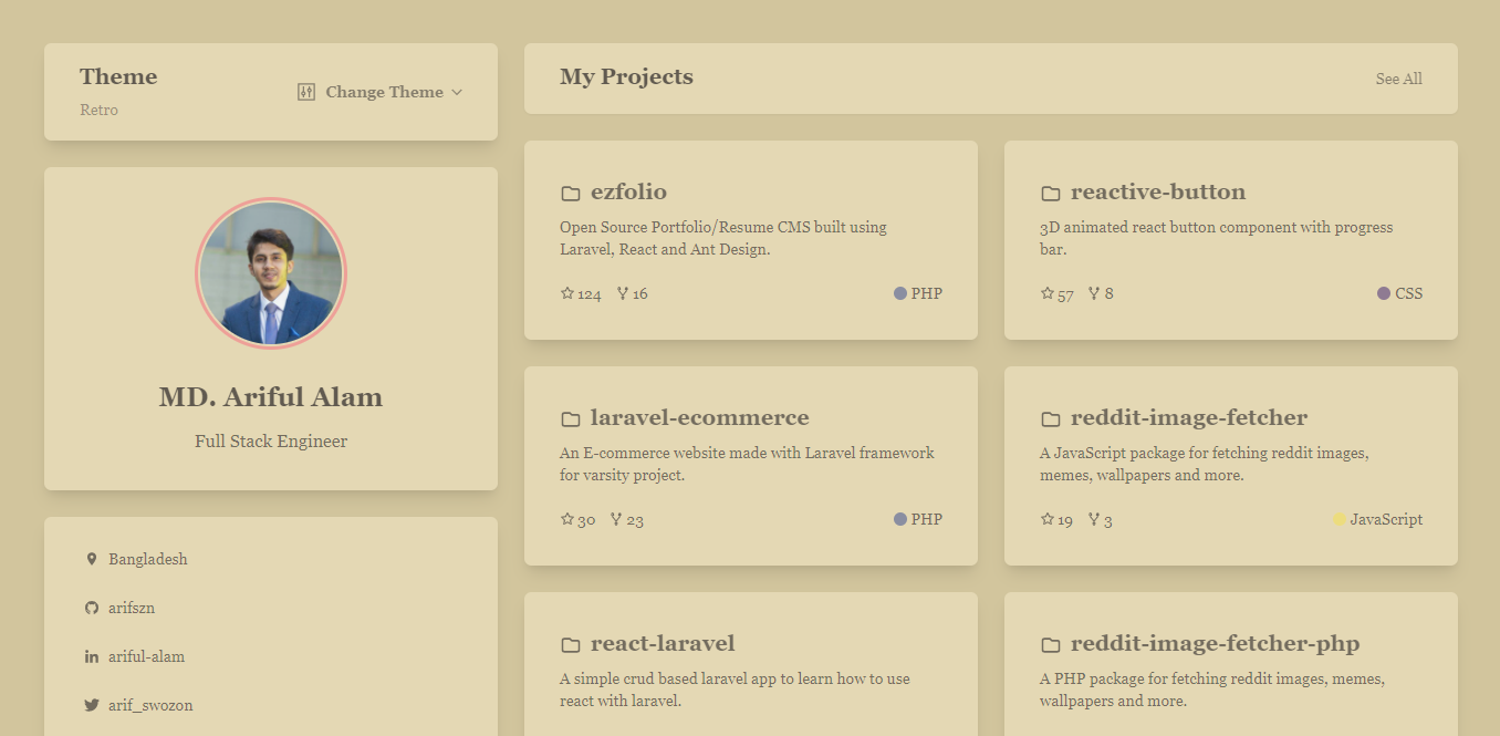 ezProfile gallery image