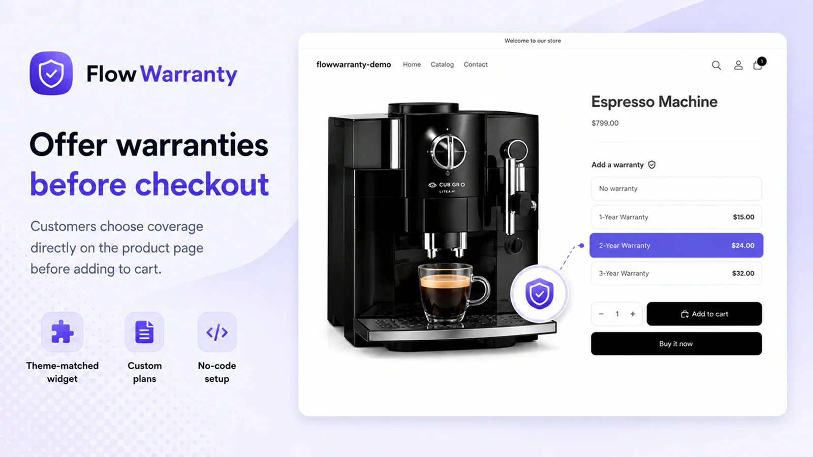 FlowWarranty screenshot 2