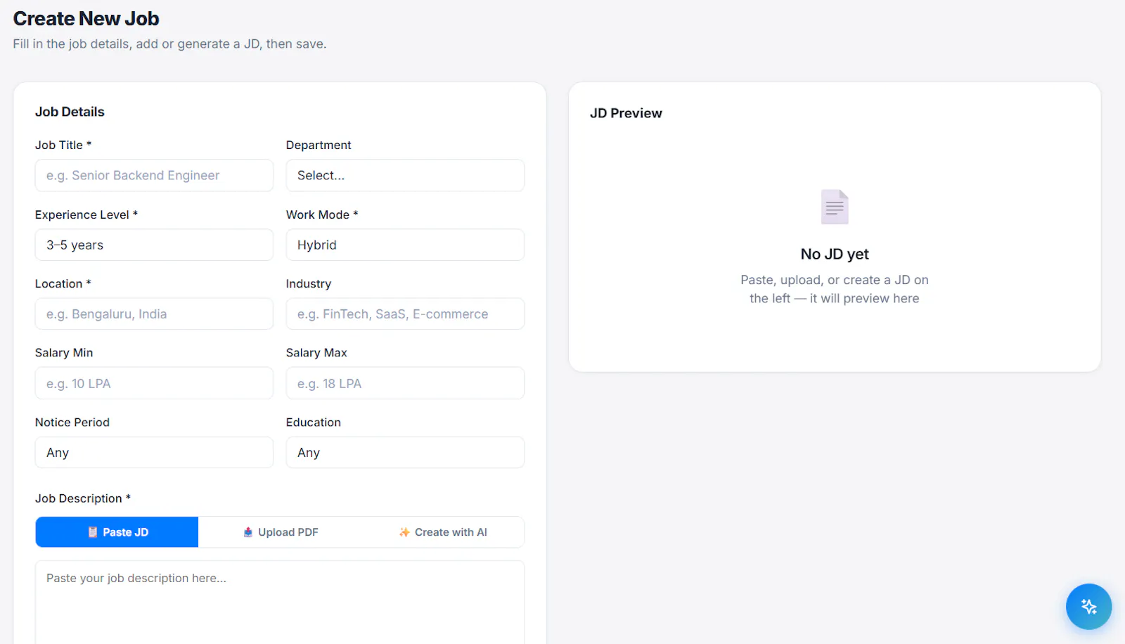Recrrofy - AI First Hiring OS screenshot 2