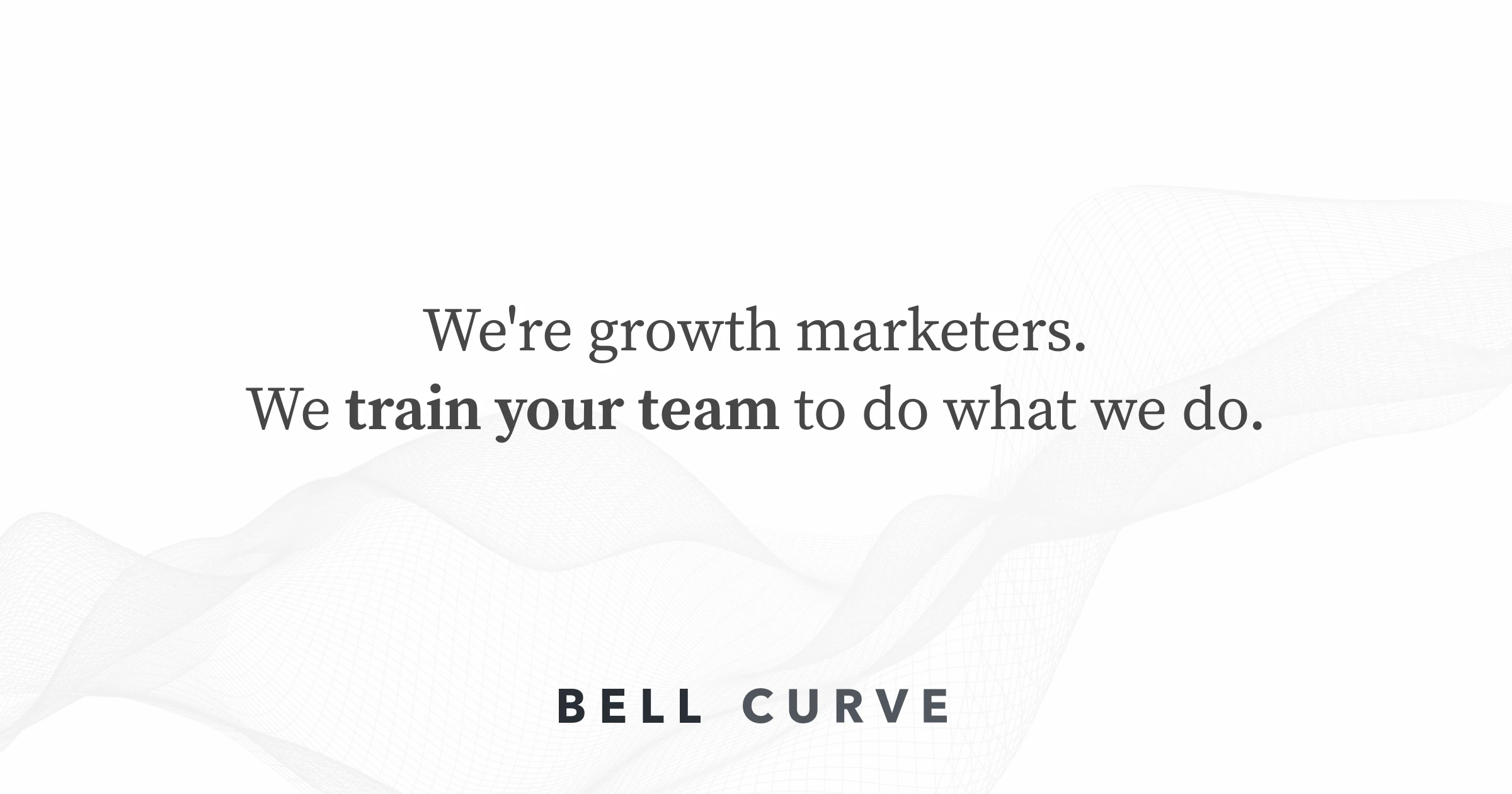 Bell Curve Growth Marketing Training