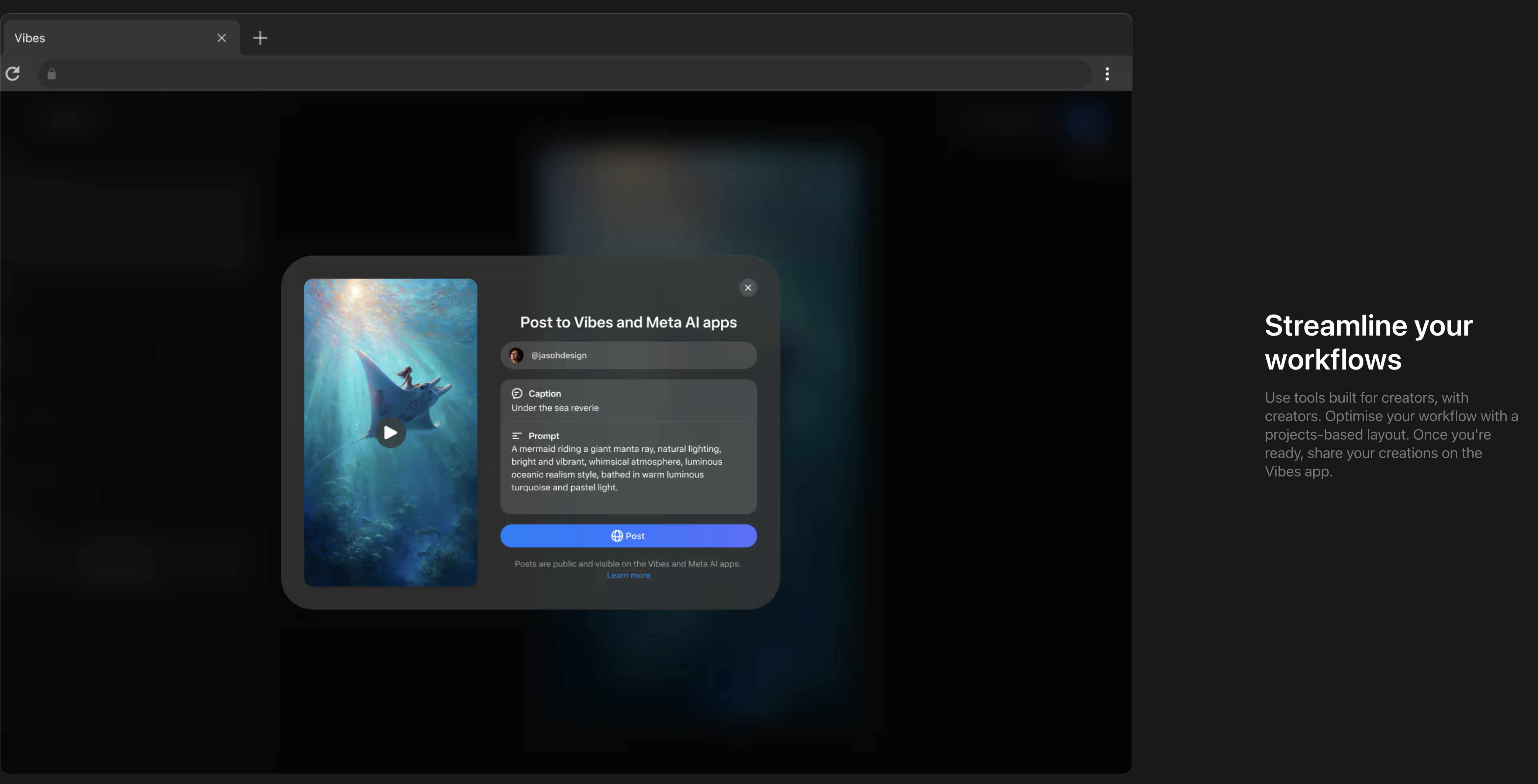 Vibes by Meta AI gallery image