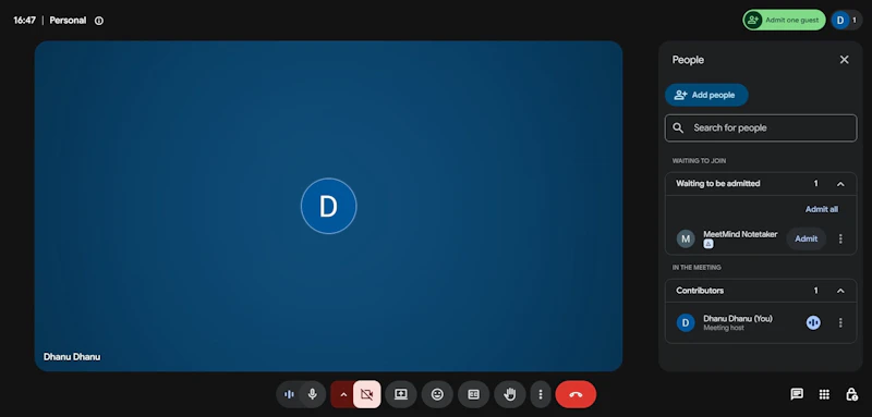 MeetMind  AI meeting assistant  screenshot 3