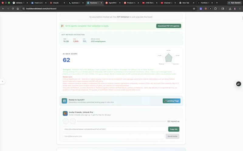 Business Idea Validator screenshot 4