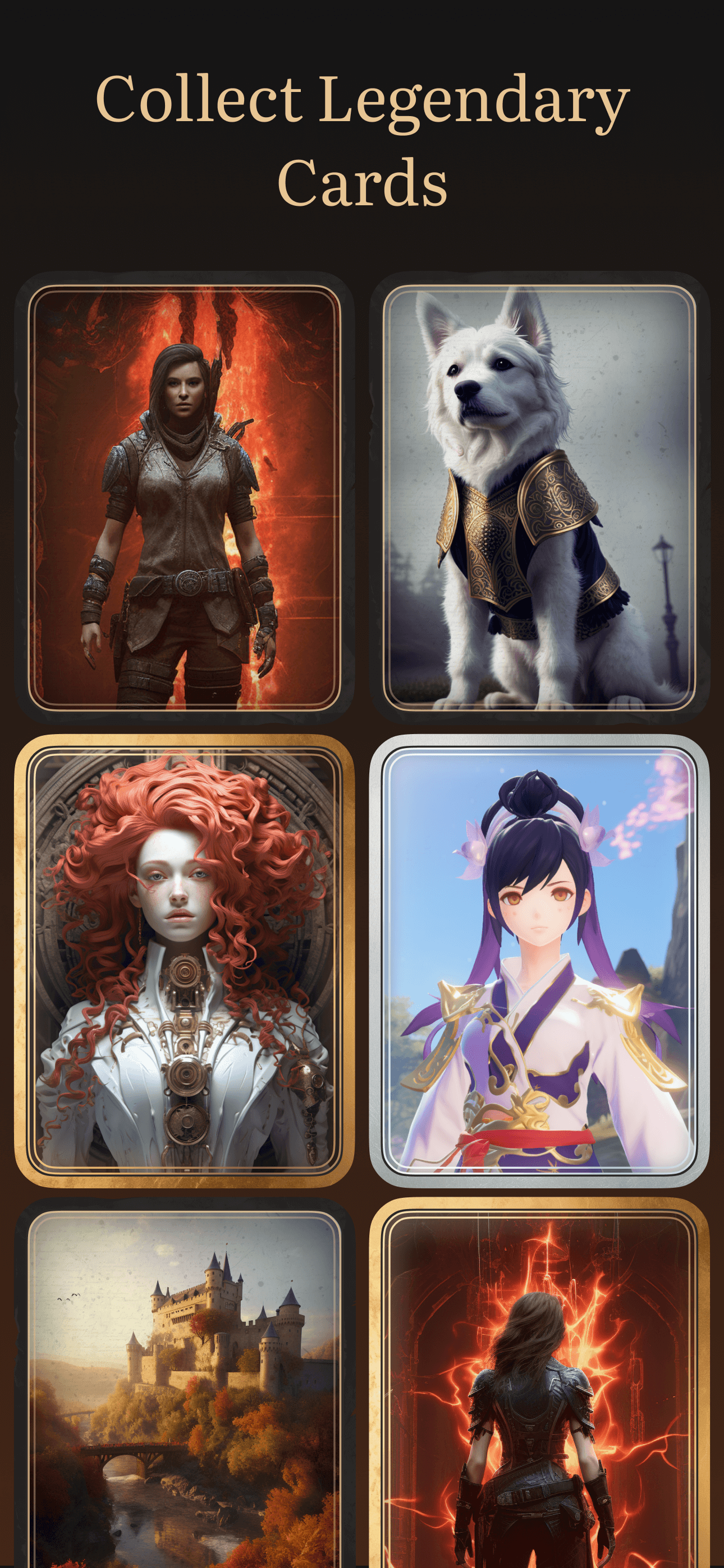 Infables: AI Powered Quests - Mobiele game: oneindige tekstgebaseerde generatieve RPG-avonturen media 5