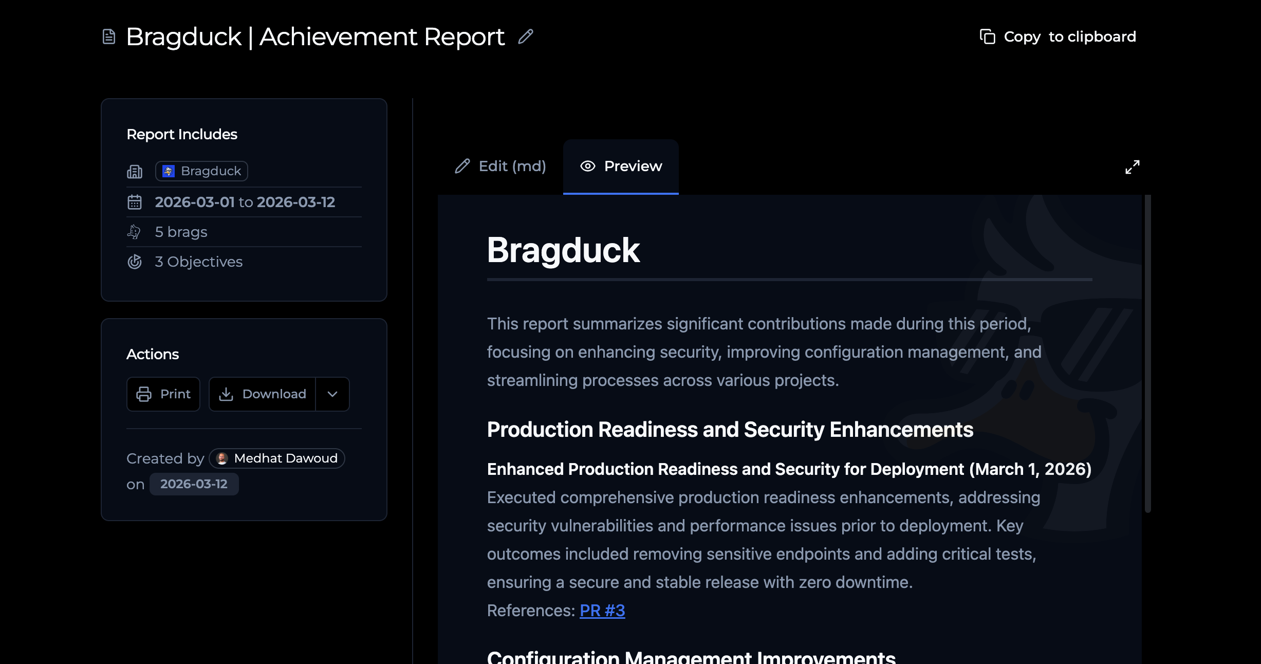 Bragduck gallery image