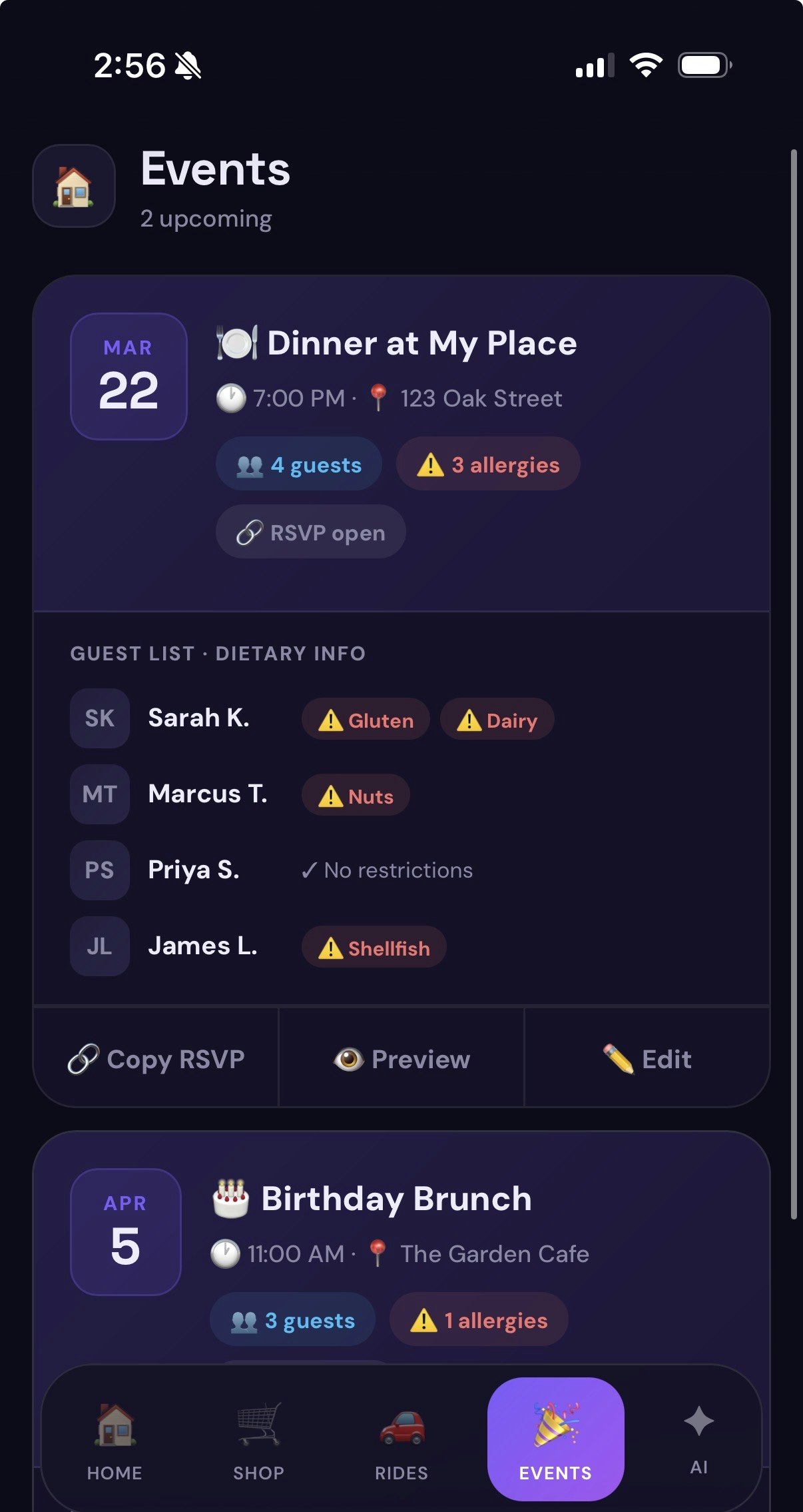 React App - Screenshot 4 showing product features and functionality