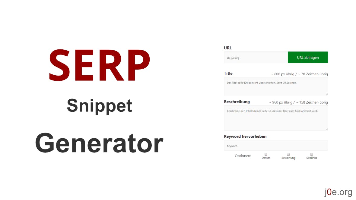 SERP Snippet Generator media 1