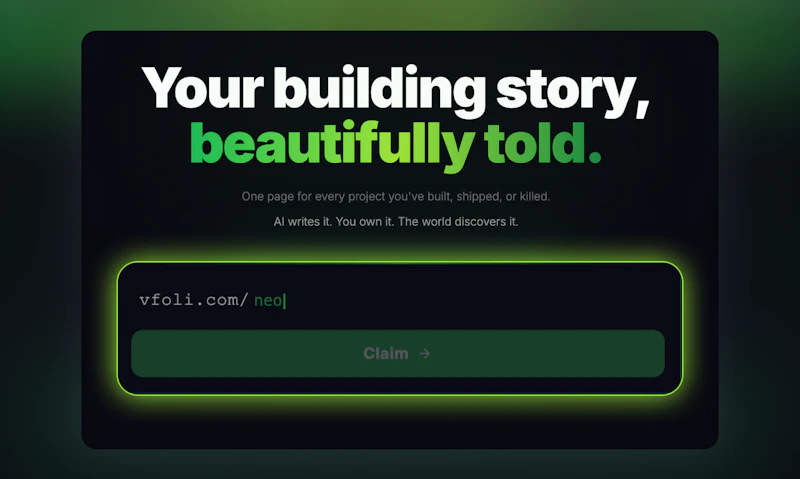 Vfoli screenshot 1