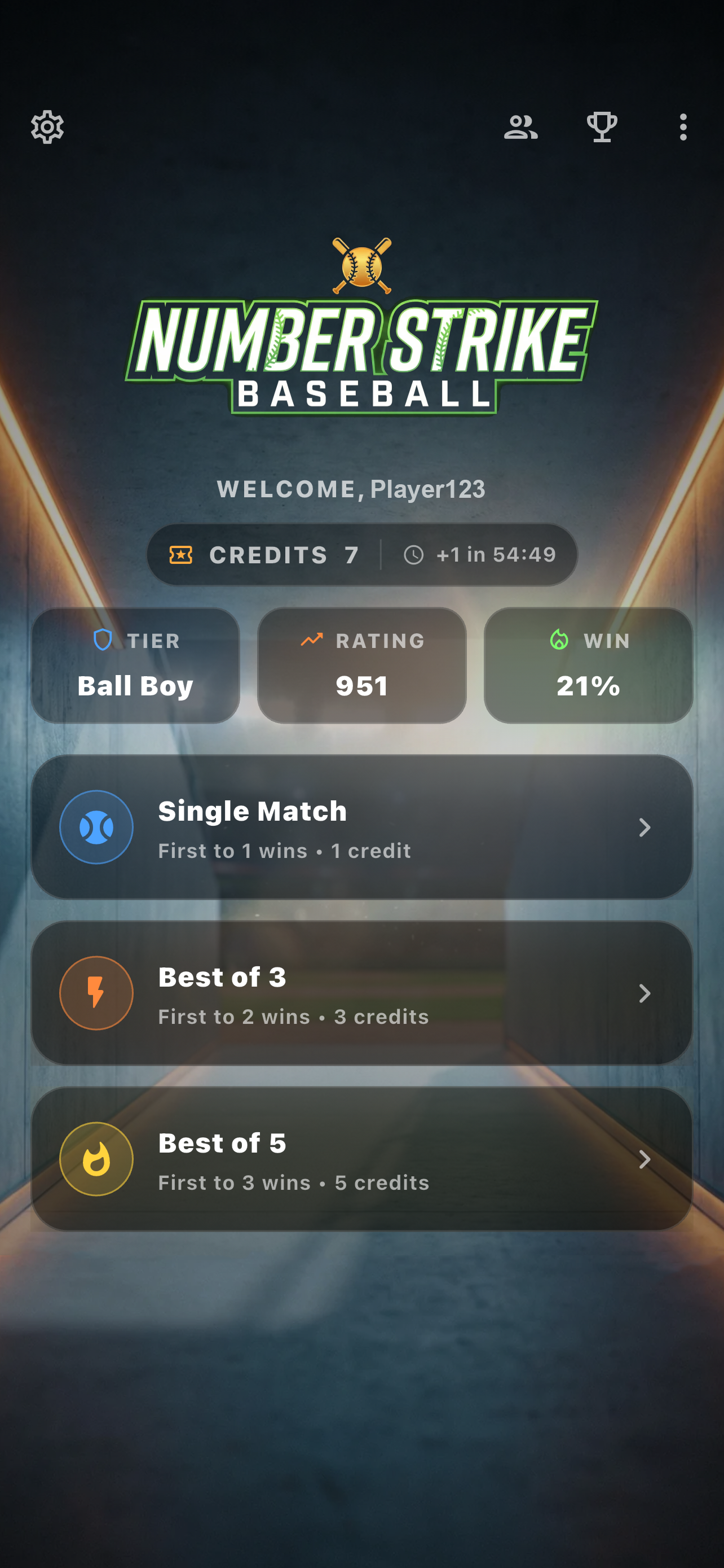 Number Strike Baseball: PvP Logic Duel gallery image