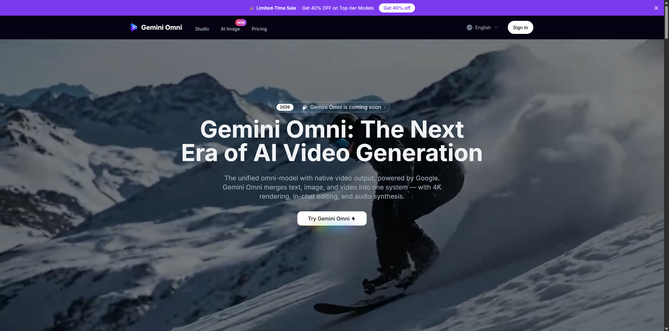 Gemini Omni AI Video Generator gallery image