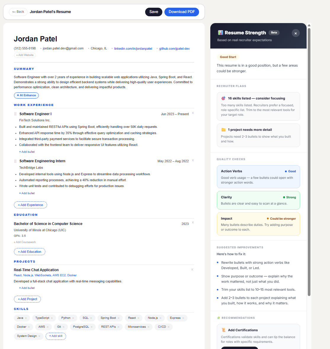 ResuMog gallery image