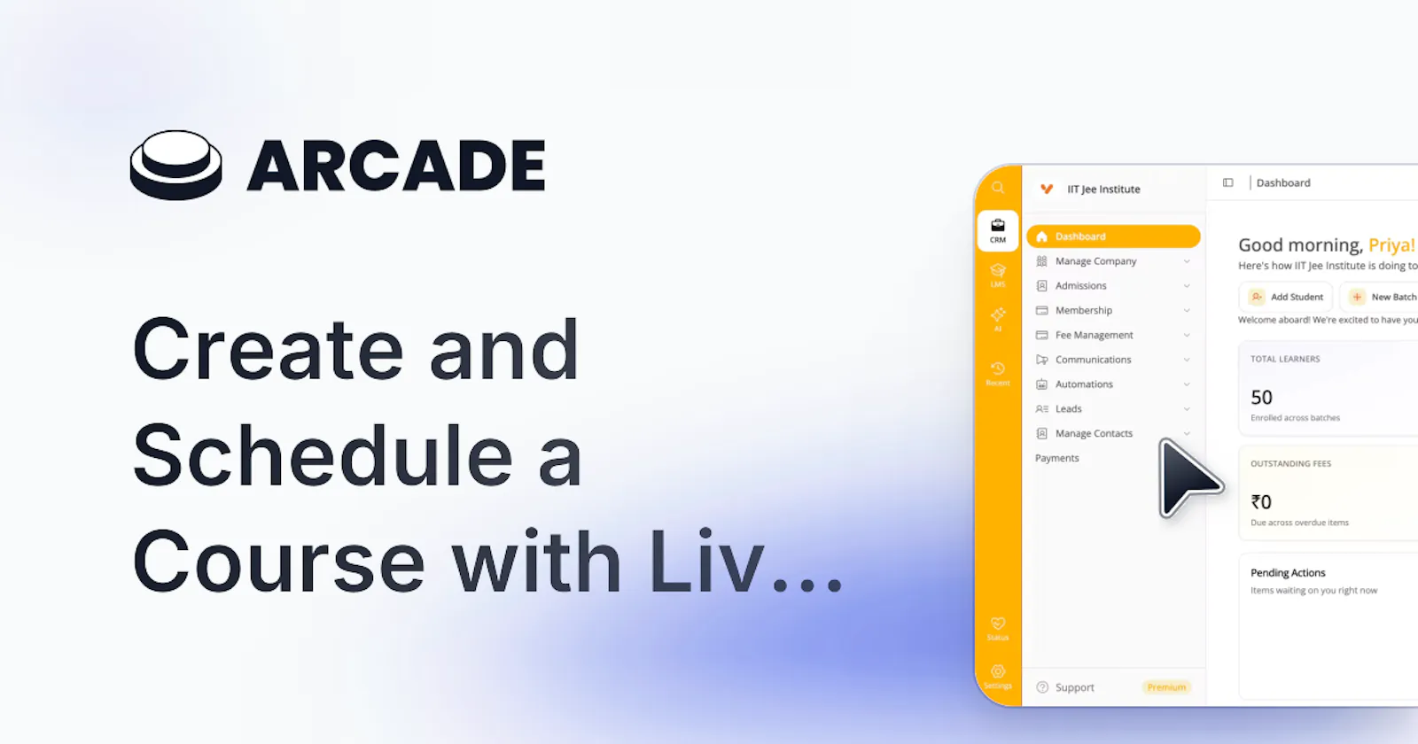 Vacademy screenshot 1