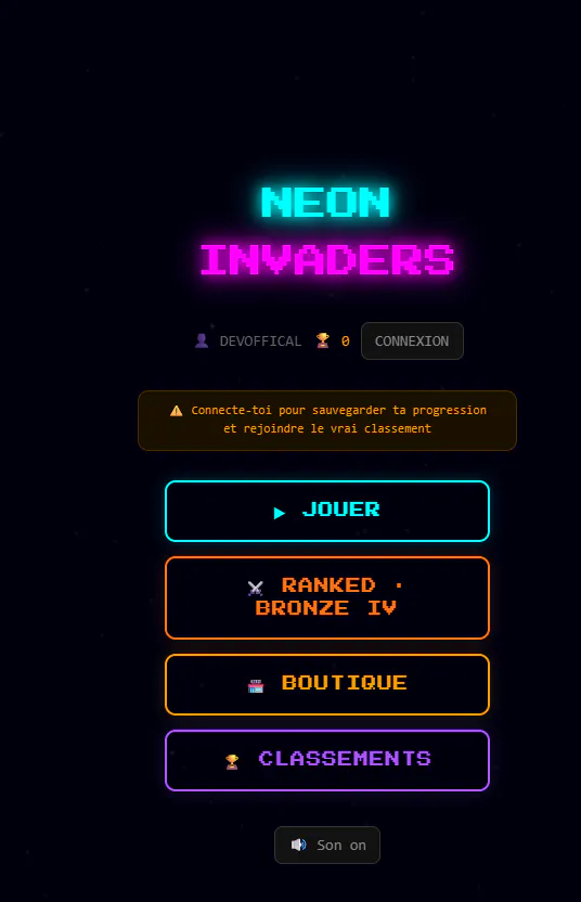 NEON INVADERS gallery image