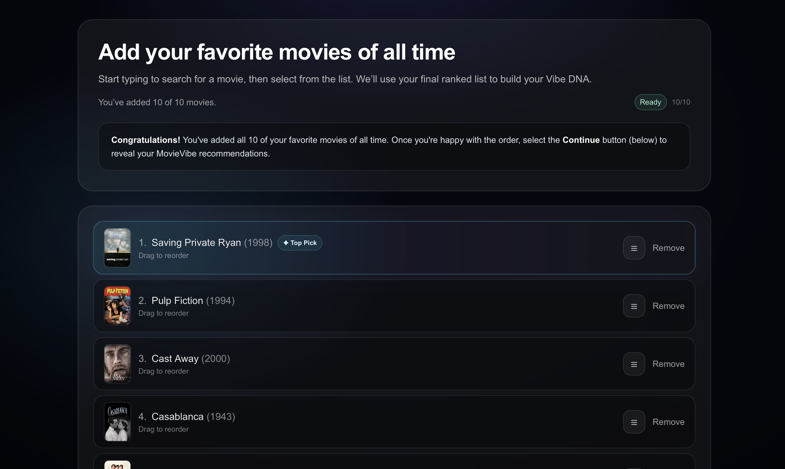 MovieVibe gallery image