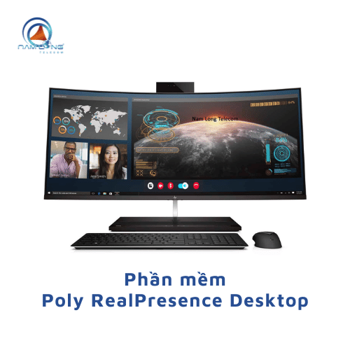 Poly Realpresence Desktop - Онлайн -программное обеспечение Poly Realpresence Desktop медиа 1
