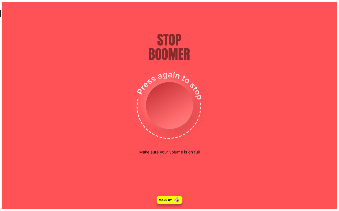 StopBoomer.com gallery image