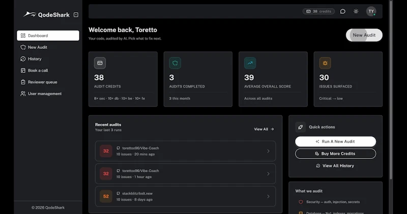 QodeShark screenshot 1