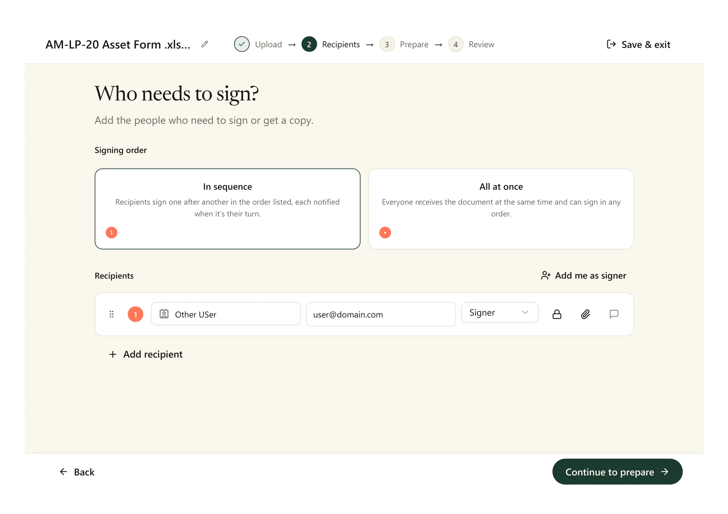 Document eSign gallery image