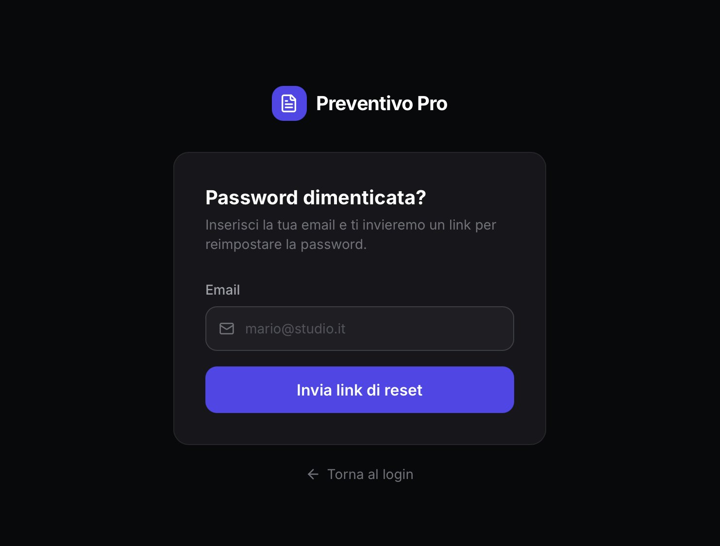 Preventivo Pro gallery image