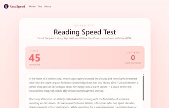 ReadSpeed gallery image