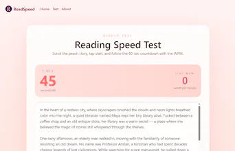 ReadSpeed gallery image