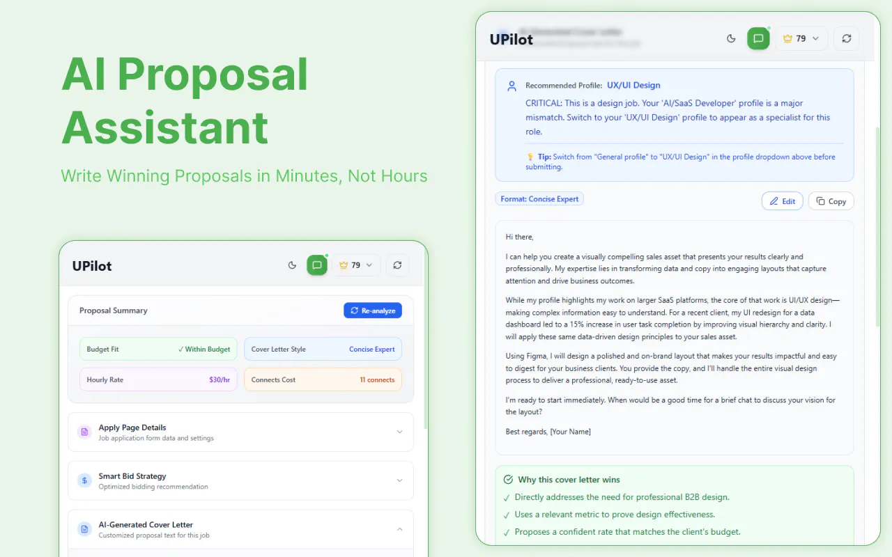 Upwork Copilot gallery image