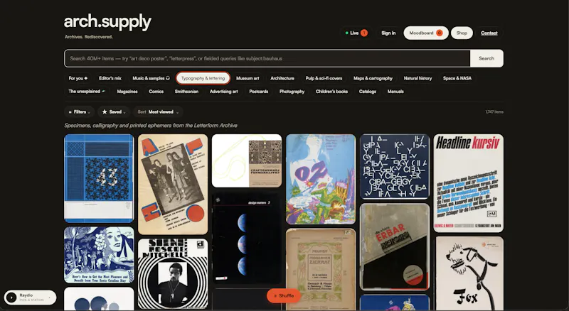 arch.supply screenshot 2