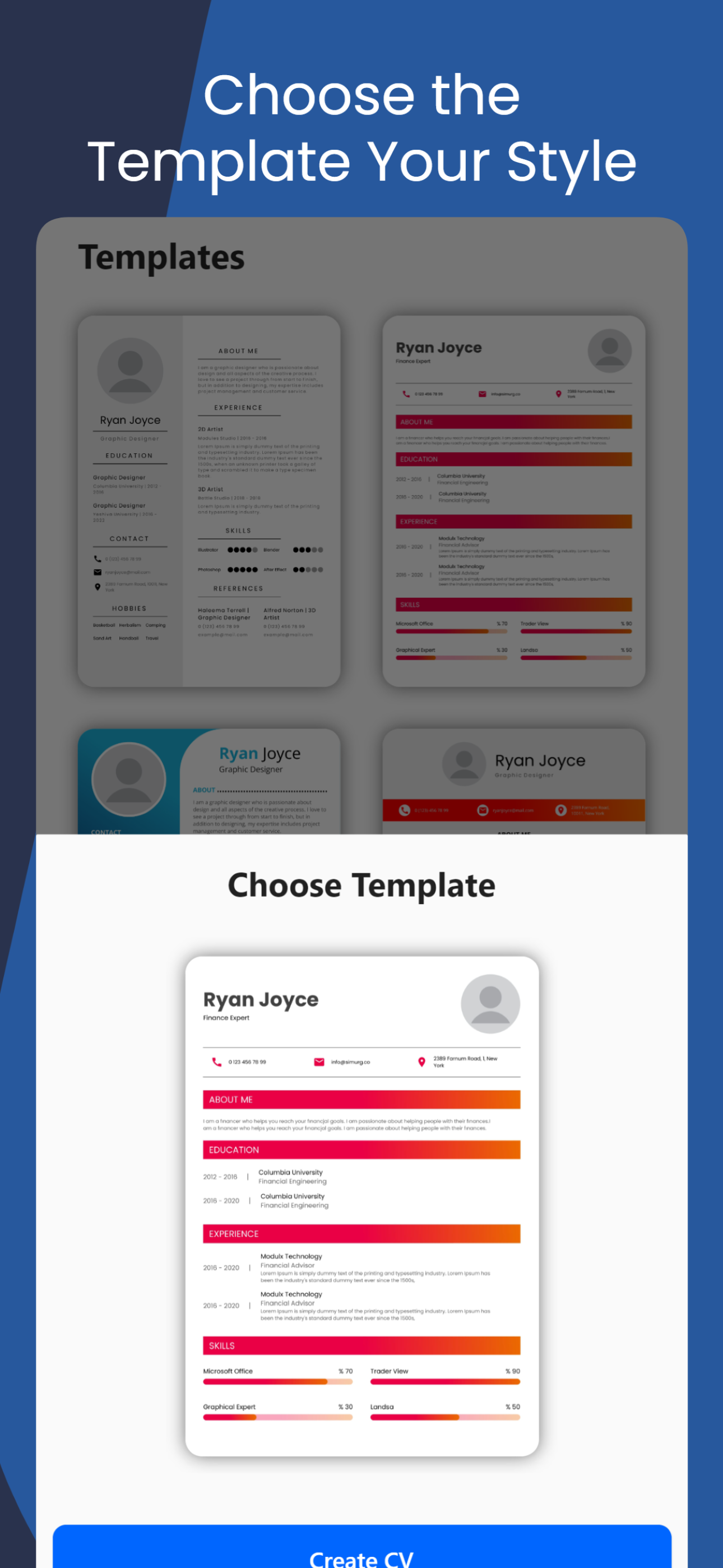 Резюме строителя |PDF CV Maker - строитель резюме, создатель резюме, профессиональный резюме, CV Maker, CV медиа 3