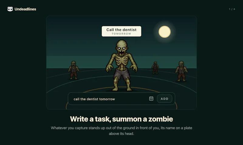 Undeadlines screenshot 2