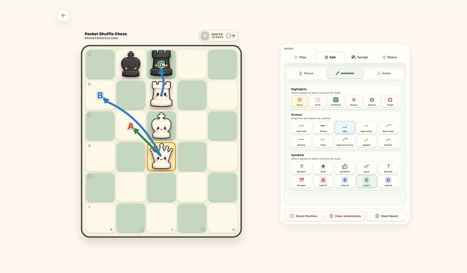 Pocket Shuffle Chess screenshot 4