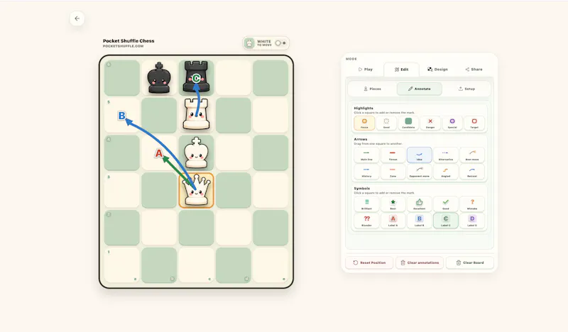 Pocket Shuffle Chess screenshot 4