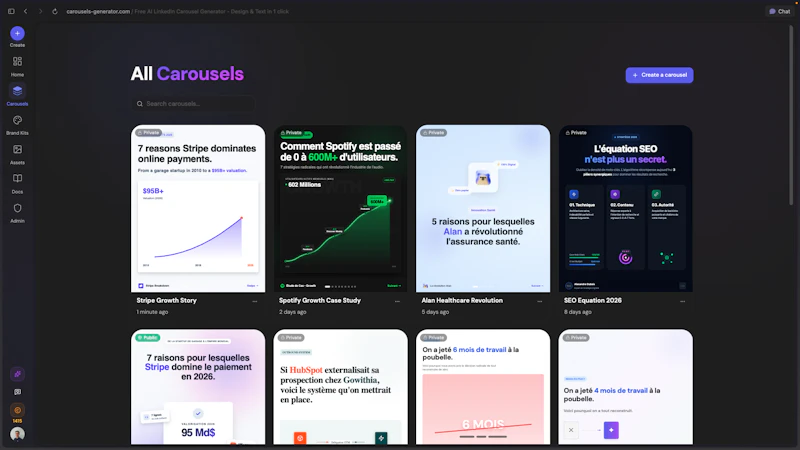 Carousels Generator screenshot 7