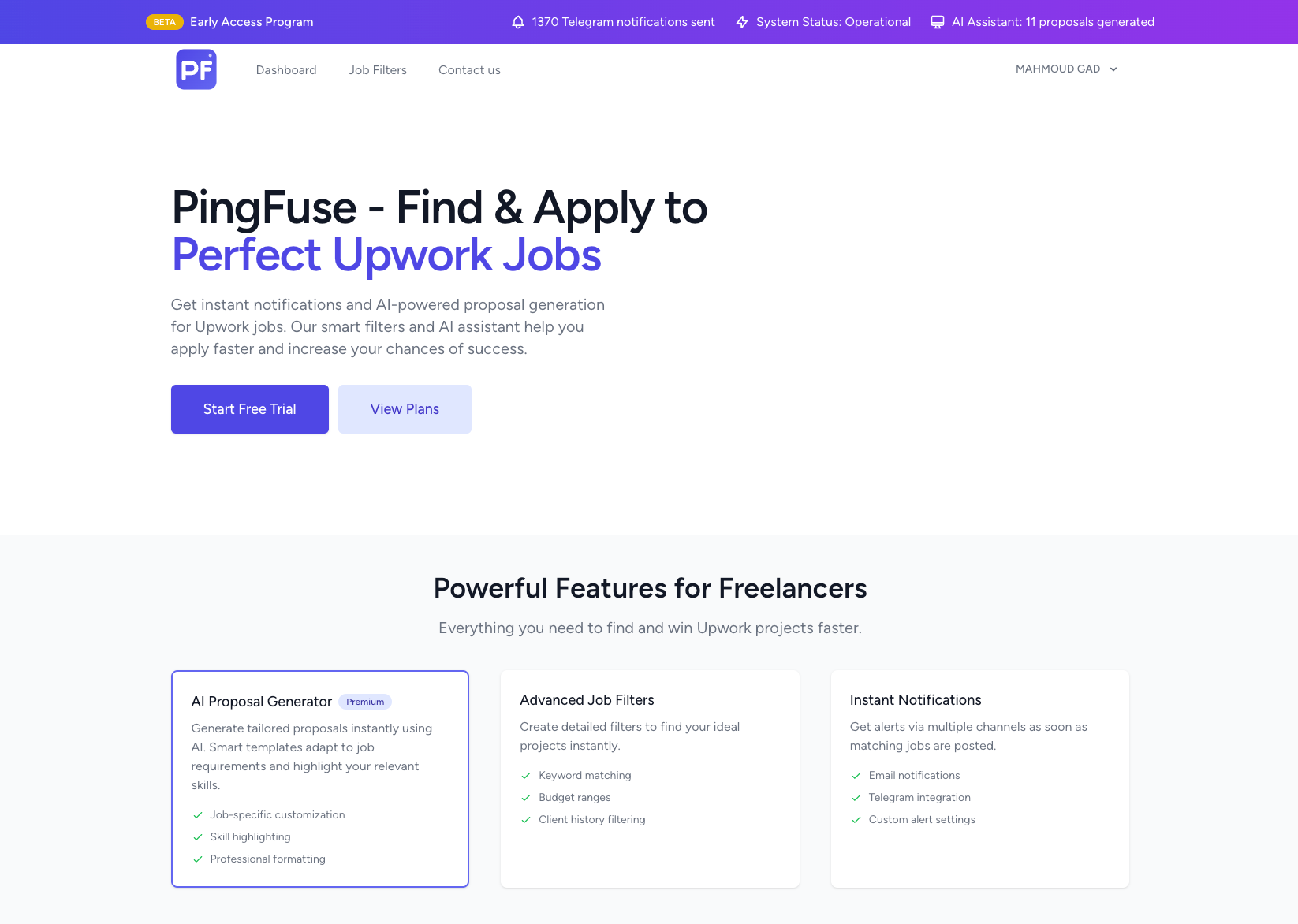 Pingfuse media 2