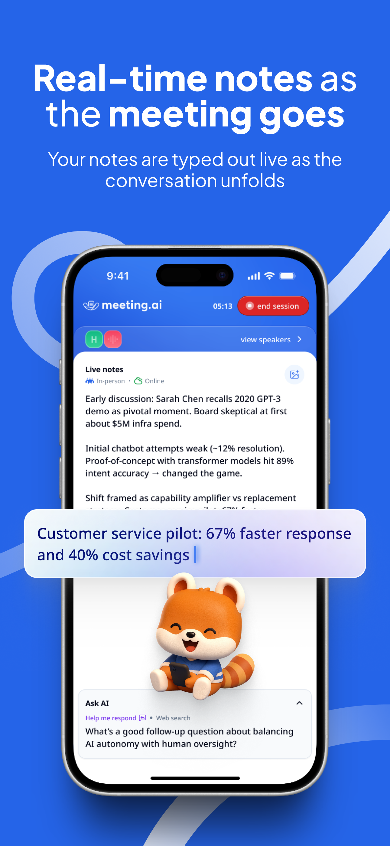 Média Meeting.ai - un noton IA construit pour les apprenants visuels 7
