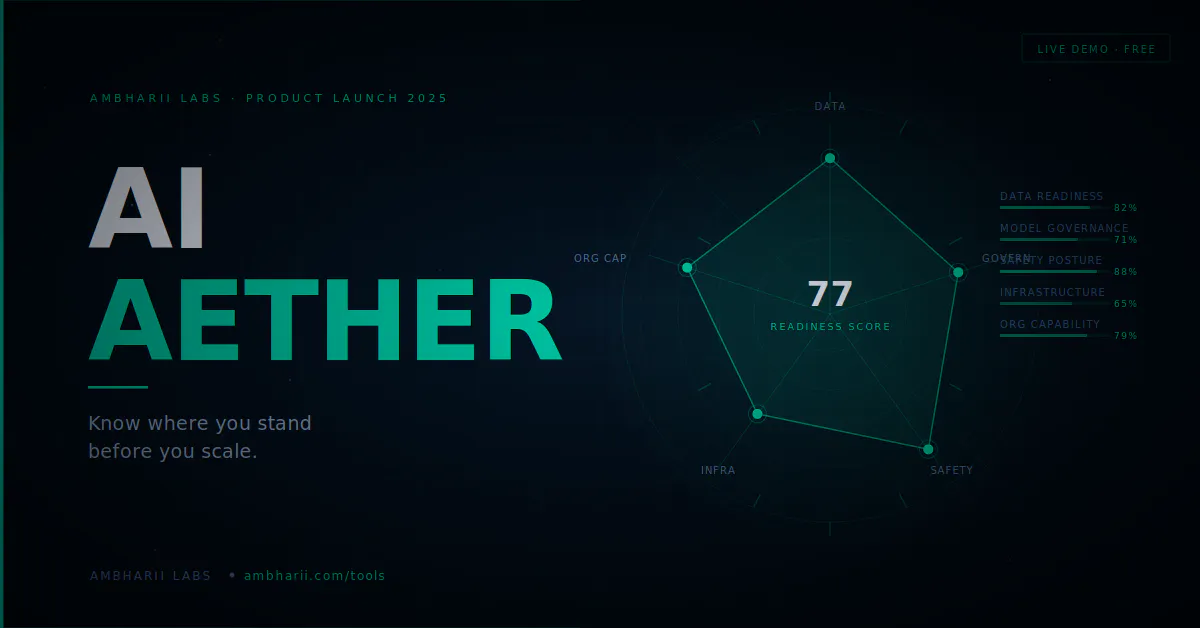AI Aether 제품 배너