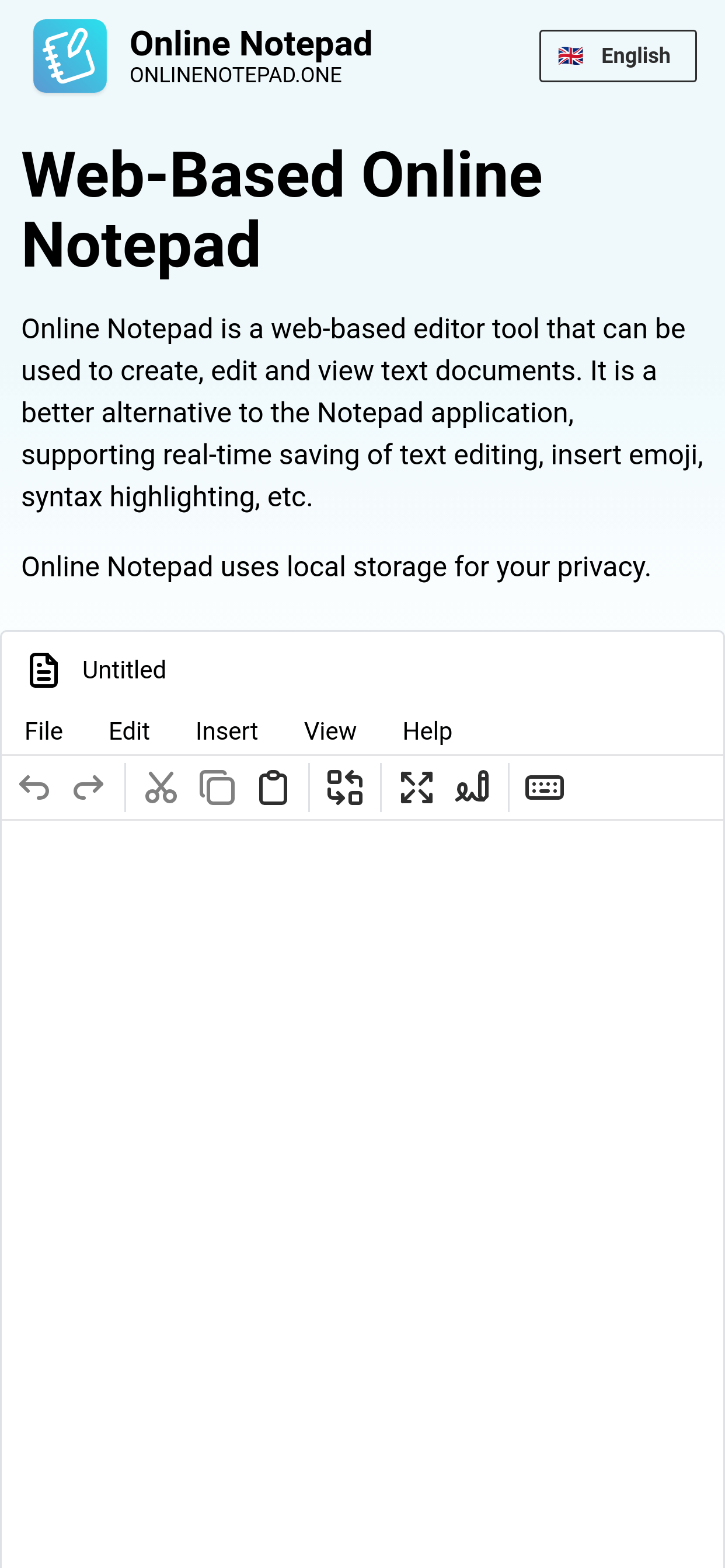 Online Notepad gallery image