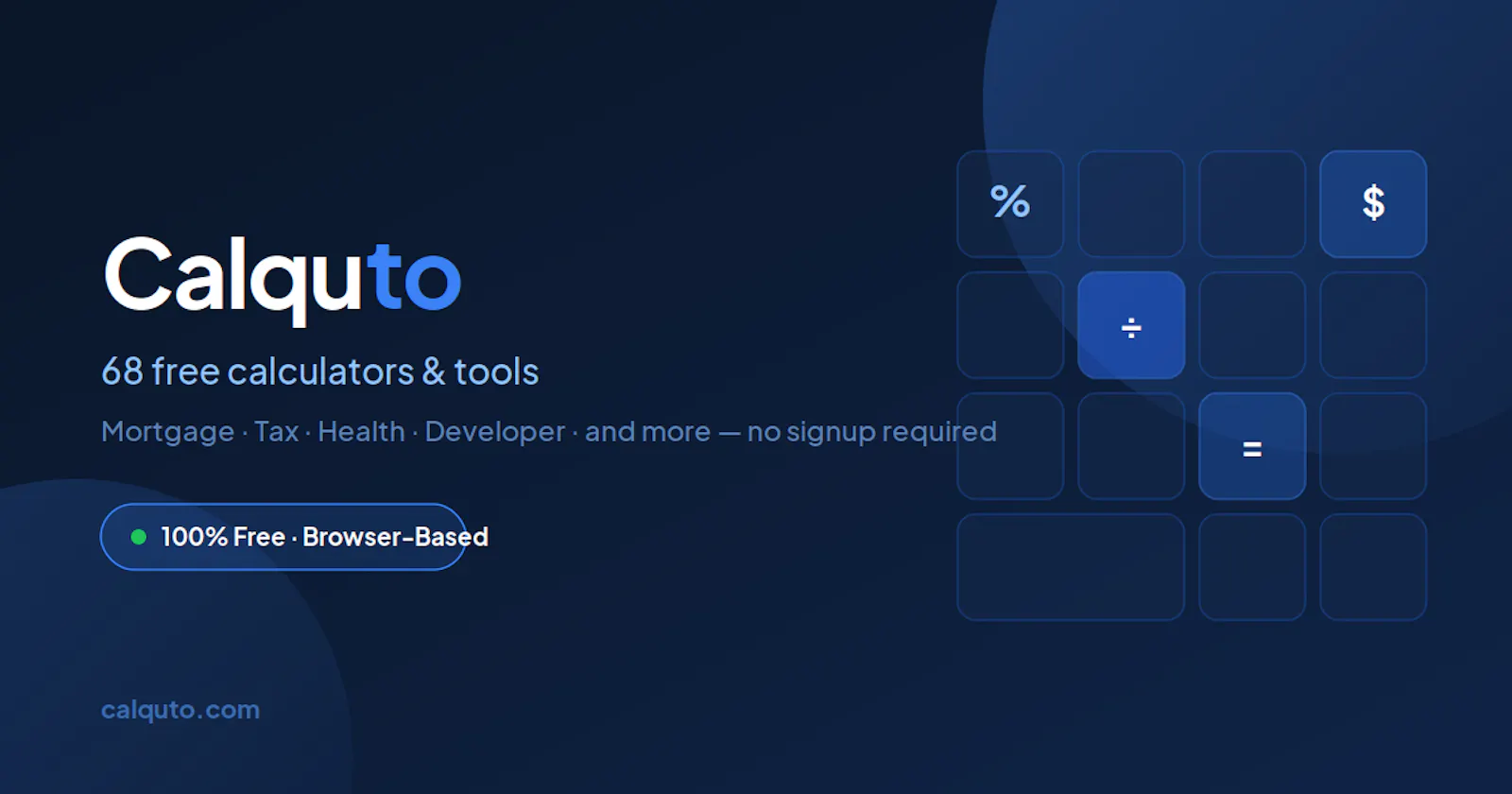 Calquto screenshot 1