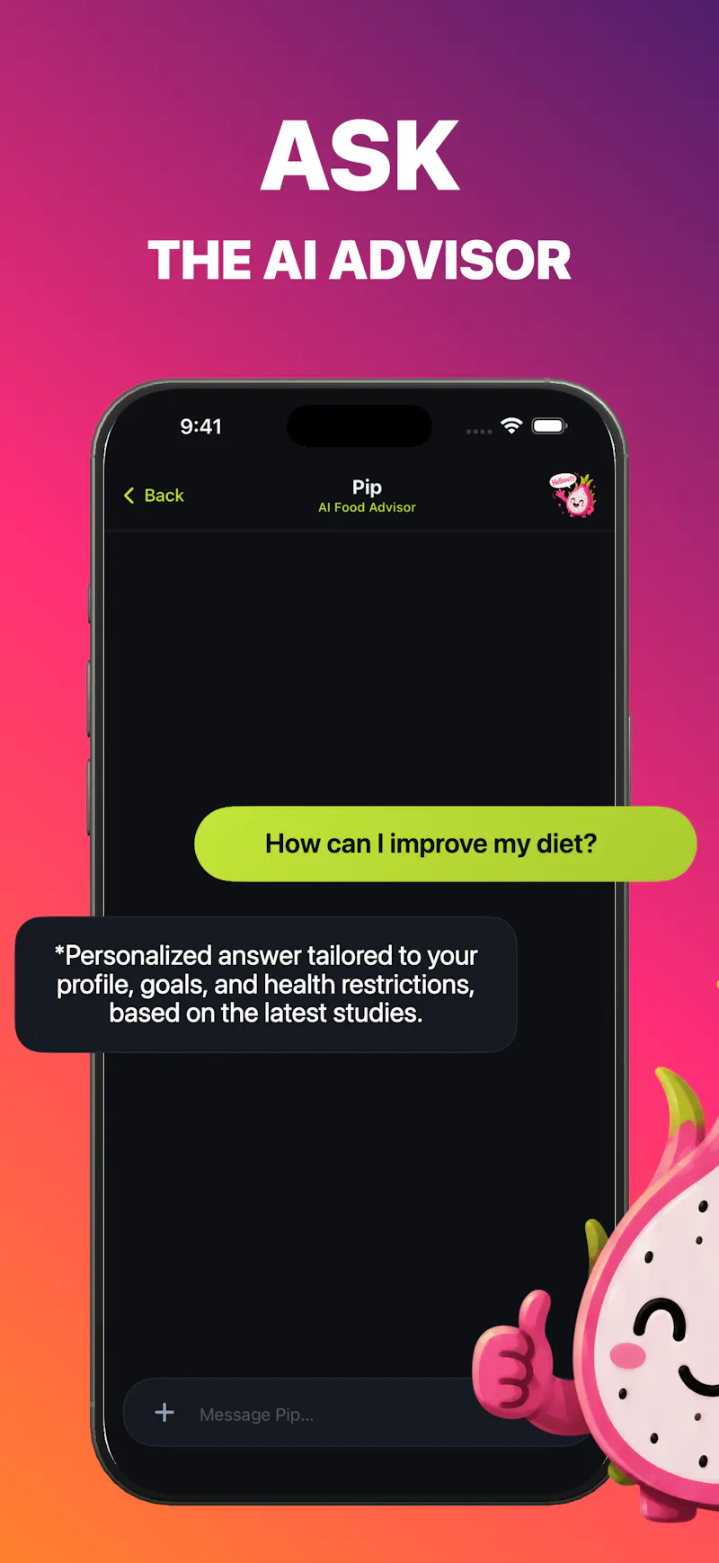 Foodius - AI Nutrition Assistant screenshot 3