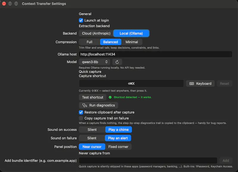 Context Transfer screenshot 4